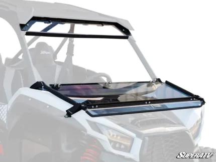 KAWASAKI TERYX KRX 1000 SCRATCH RESISTANT FLIP DOWN WINDSHIELD