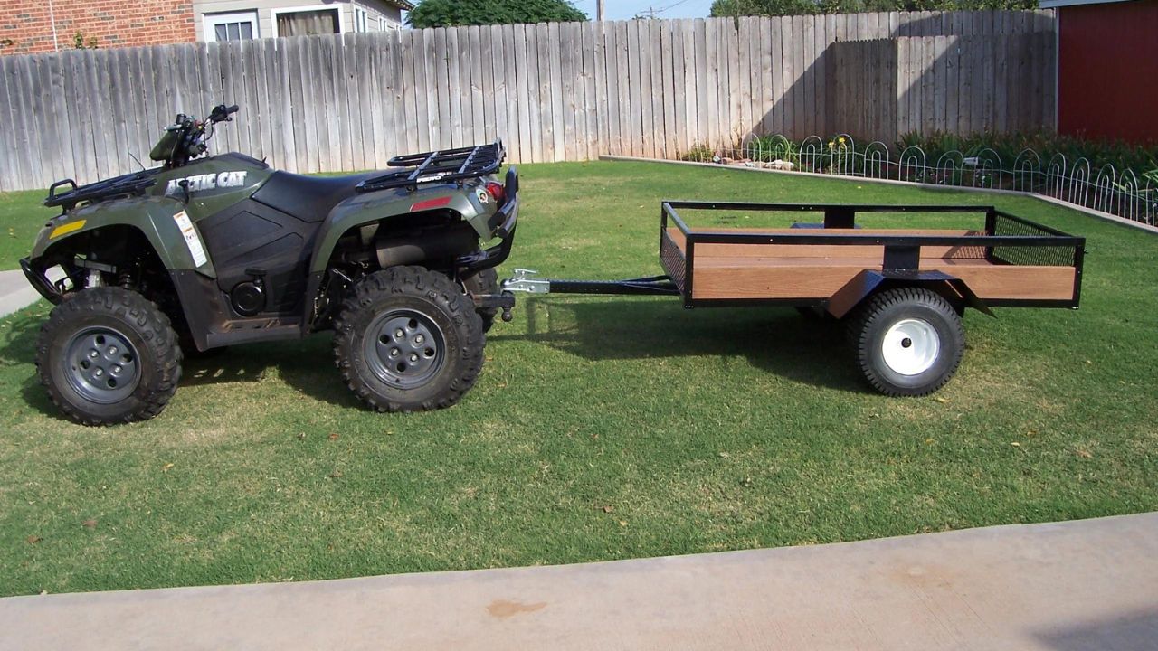 Homemade ATV Rear Rack Designs