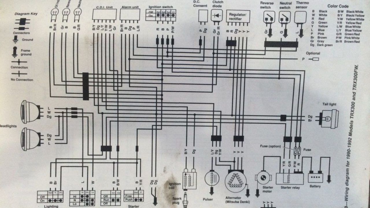 Honda 300 Fourtrax Ignition Wiring