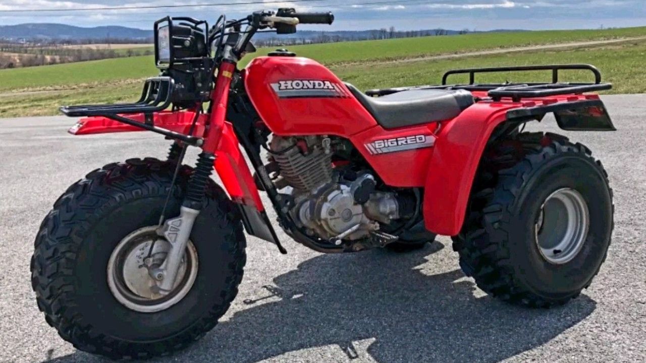 Lifted Honda Big Red 250